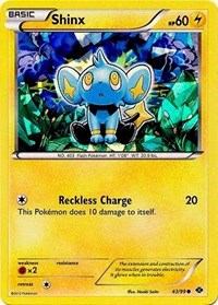 Shinx - 43/99 (Cracked Ice Holo) (43) - Blister Exclusives (BLE)