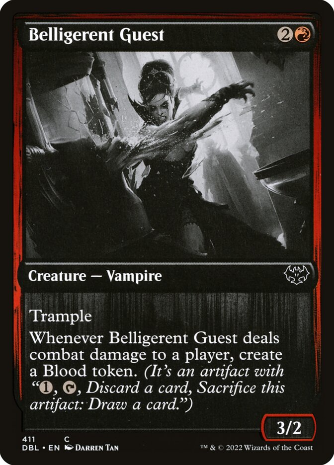 Belligerent Guest - [Foil] Innistrad: Double Feature (DBL)