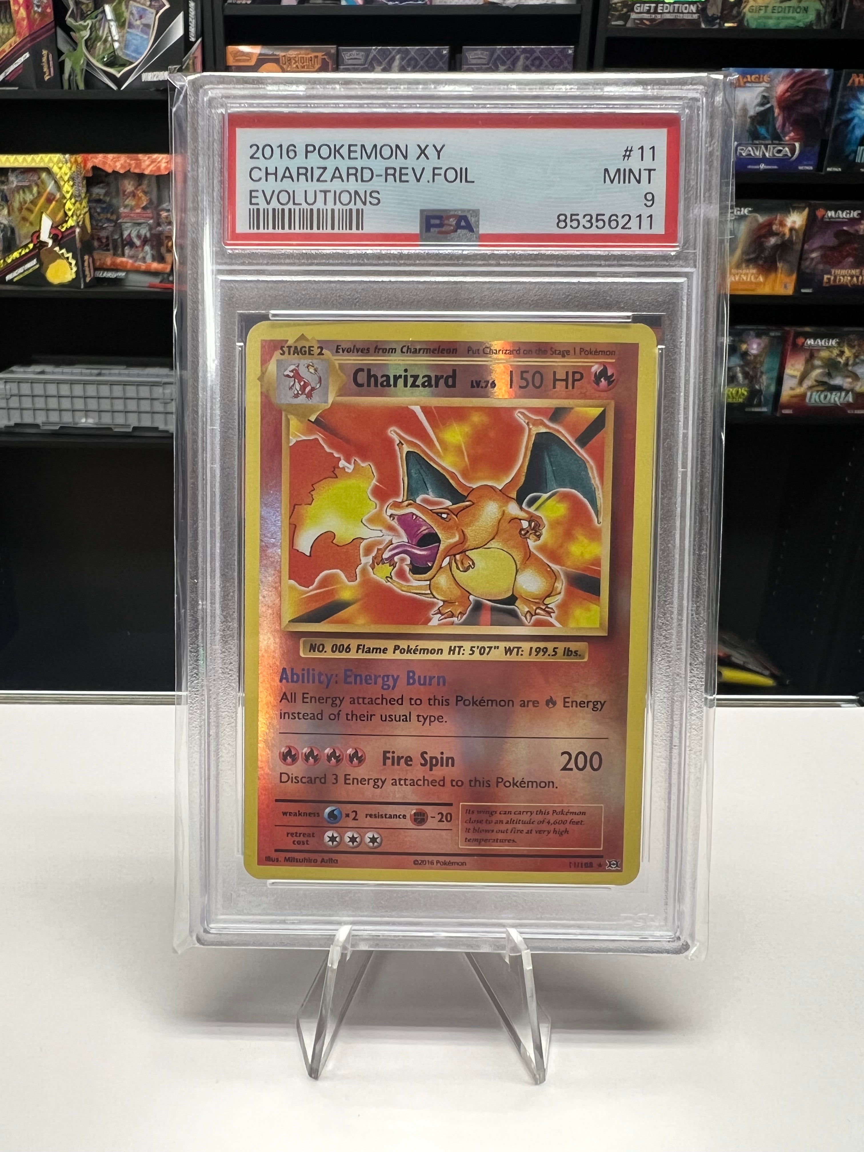 Charizard PSA 9 XY purchases Evolutions