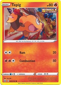 Tepig - 023/163 (Cosmos Holo) (23) - Miscellaneous Cards & Products (MCAP)