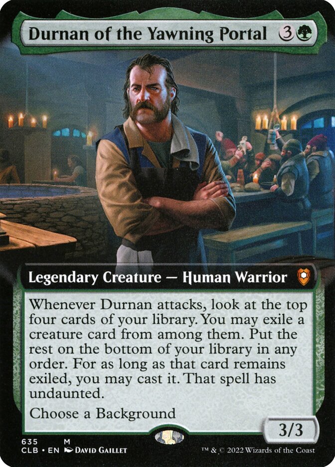 Durnan of the Yawning Portal (635) - Commander Legends: Battle for Baldur's Gate (CLB)