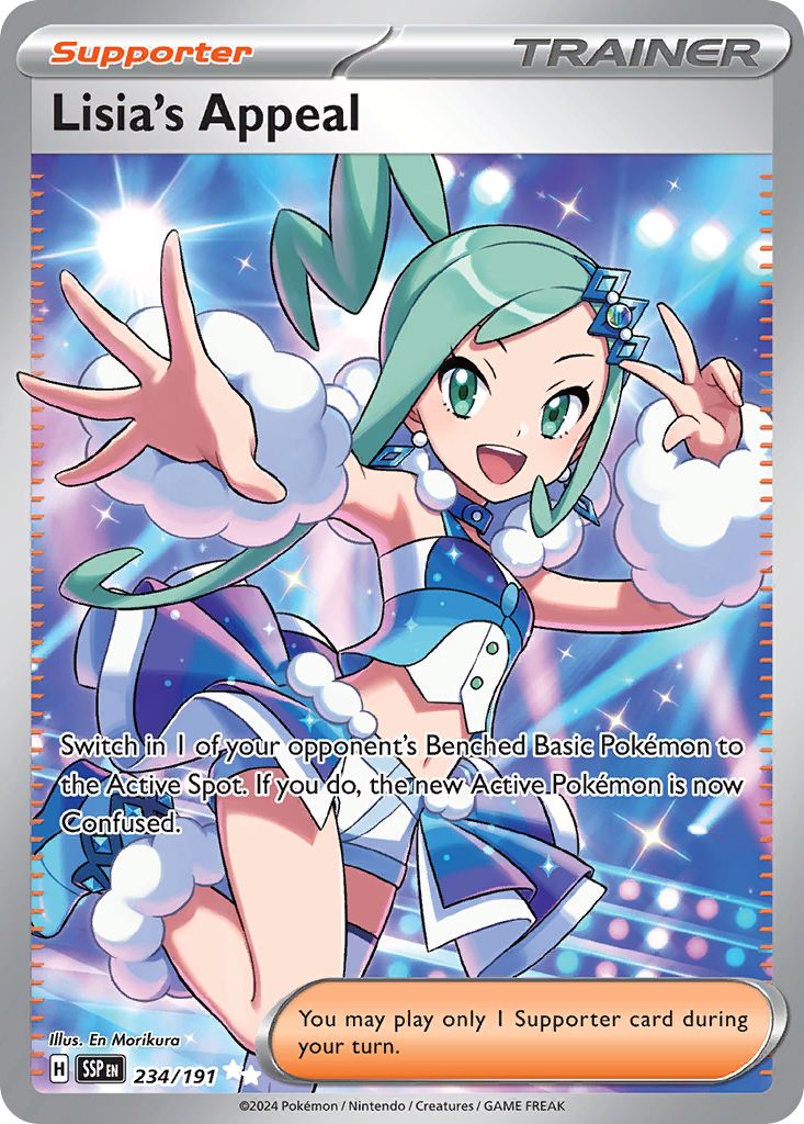 Lisia's Appeal (234/191) - [Full Art] Surging Sparks (SSP