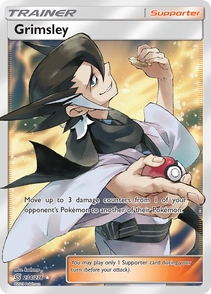 Grimsley (234/236) - [Full Art] Unified Minds (UNM)