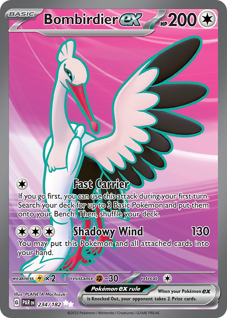 Bombirdier ex (234/182) - [Full Art] Paradox Rift (PAR)