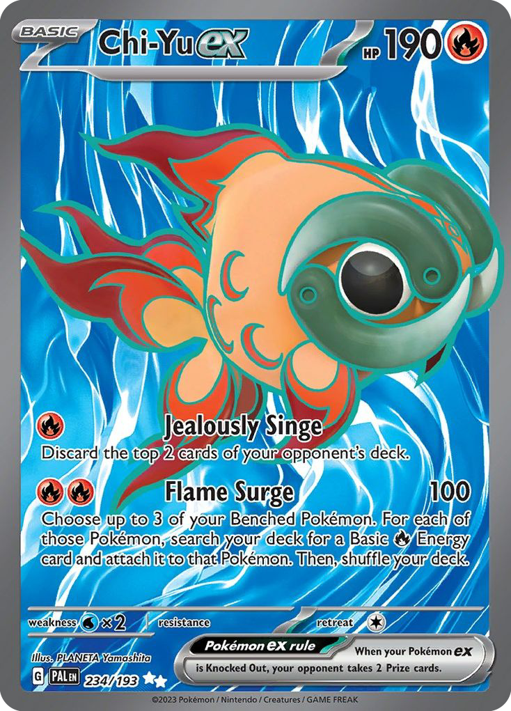 Chi-Yu ex (234/193) - [Full Art] Paldea Evolved (PAL)