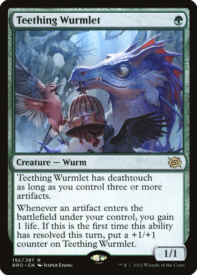 Teething Wurmlet (192) - The Brothers' War (BRO)