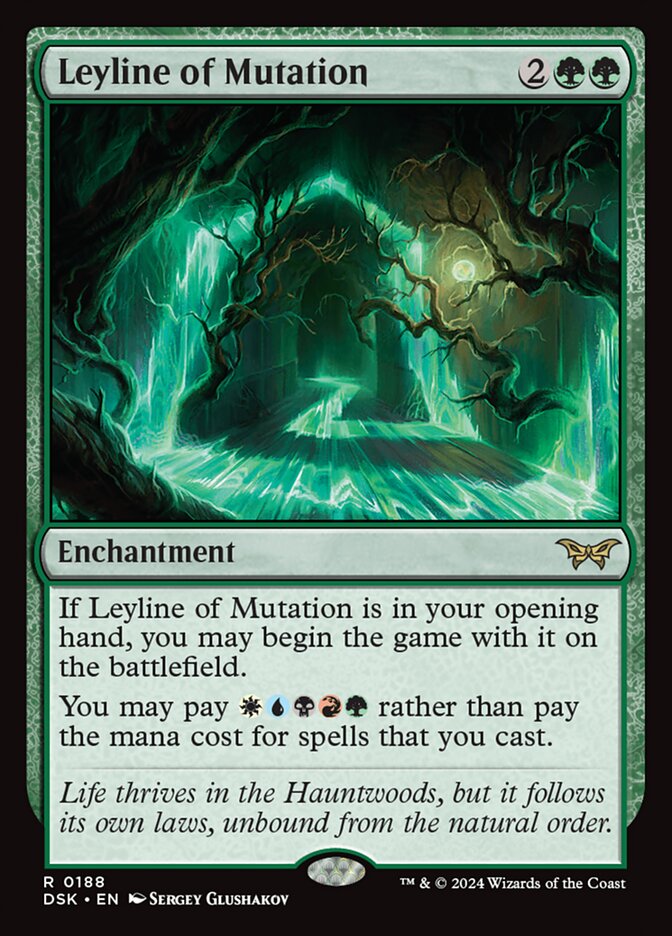 Leyline of Mutation - [Foil] Duskmourn: House of Horror (DSK)