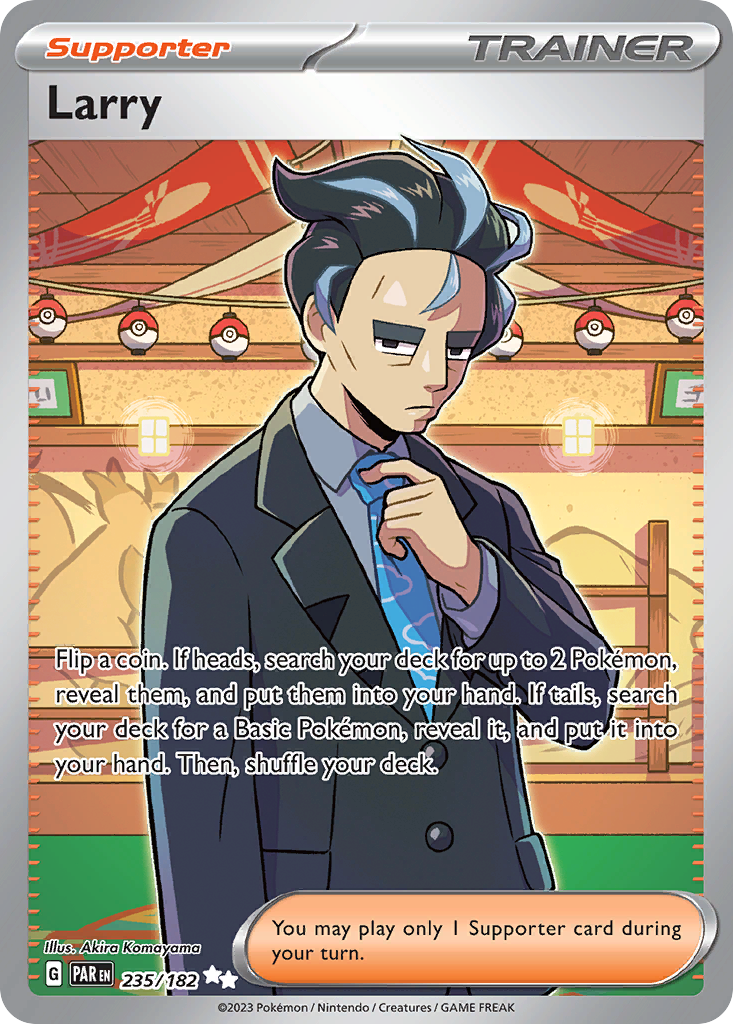 Larry (235/182) - [Full Art] Paradox Rift (PAR)