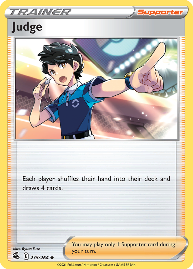 Judge (235/264) - [Reverse Holo] Fusion Strike (FST)