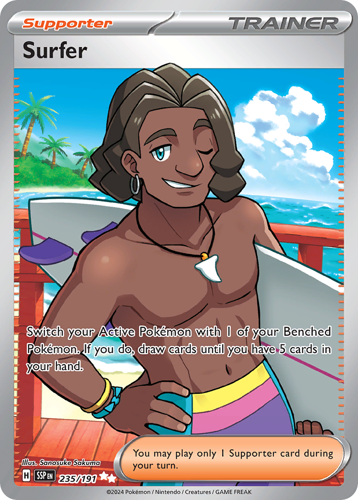 Surfer (235/191) - [Full Art] Surging Sparks (SSP)