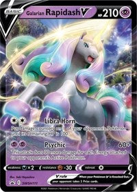 Galarian Rapidash V - (SWSH111) - SWSH: Sword & Shield Promo Cards (SWSD)