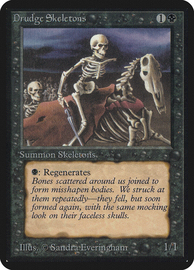 Drudge Skeletons (106) - Limited Edition Alpha (LEA)