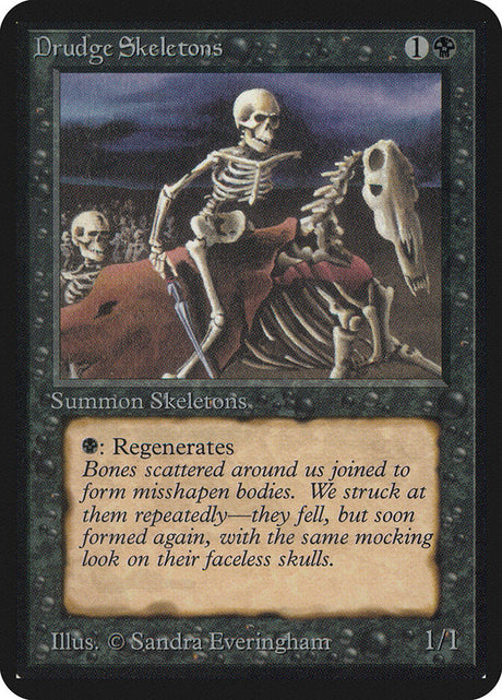 Drudge Skeletons (106) - Limited Edition Alpha (LEA)