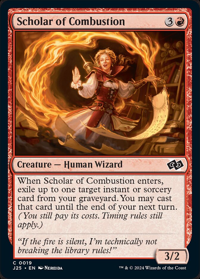 Scholar of Combustion (19) - Foundations Jumpstart (J25)