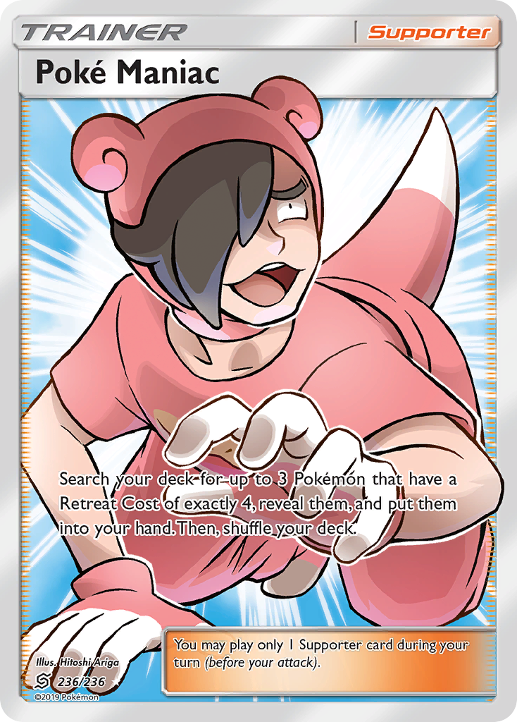 Poke Maniac (236/236) - [Full Art] Unified Minds (UNM)