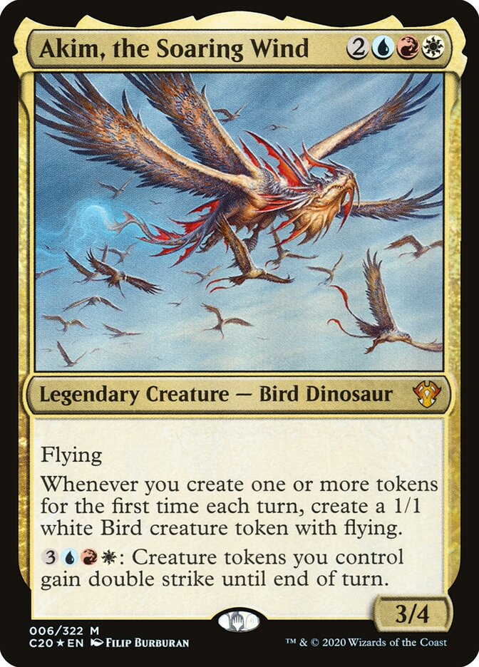 Akim, the Soaring Wind (6) - Commander 2020 (C20)