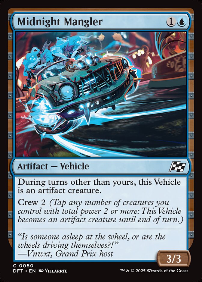 Midnight Mangler - [Foil] Aetherdrift (DFT)