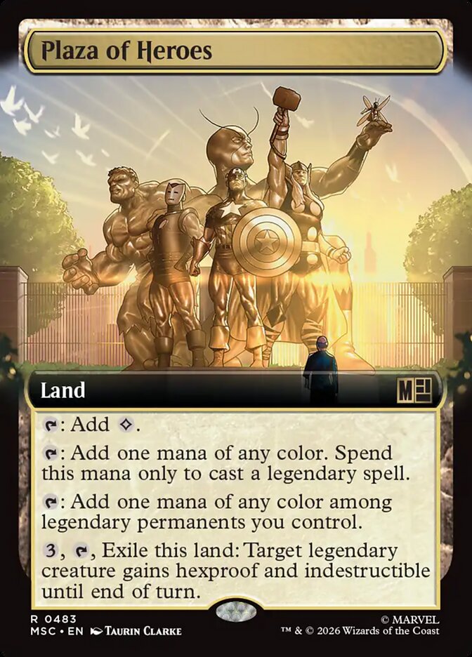 Plaza of Heroes (483) - Marvel Super Heroes Commander (MSC)