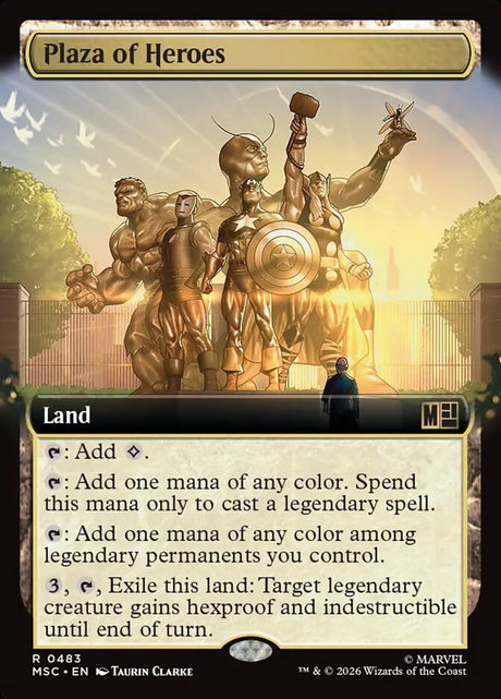 Plaza of Heroes (483) - Marvel Super Heroes Commander (MSC)