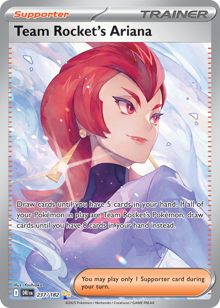 Team Rocket's Ariana (237/182) - [Special Illustration Rare] Destined Rivals (DRI)