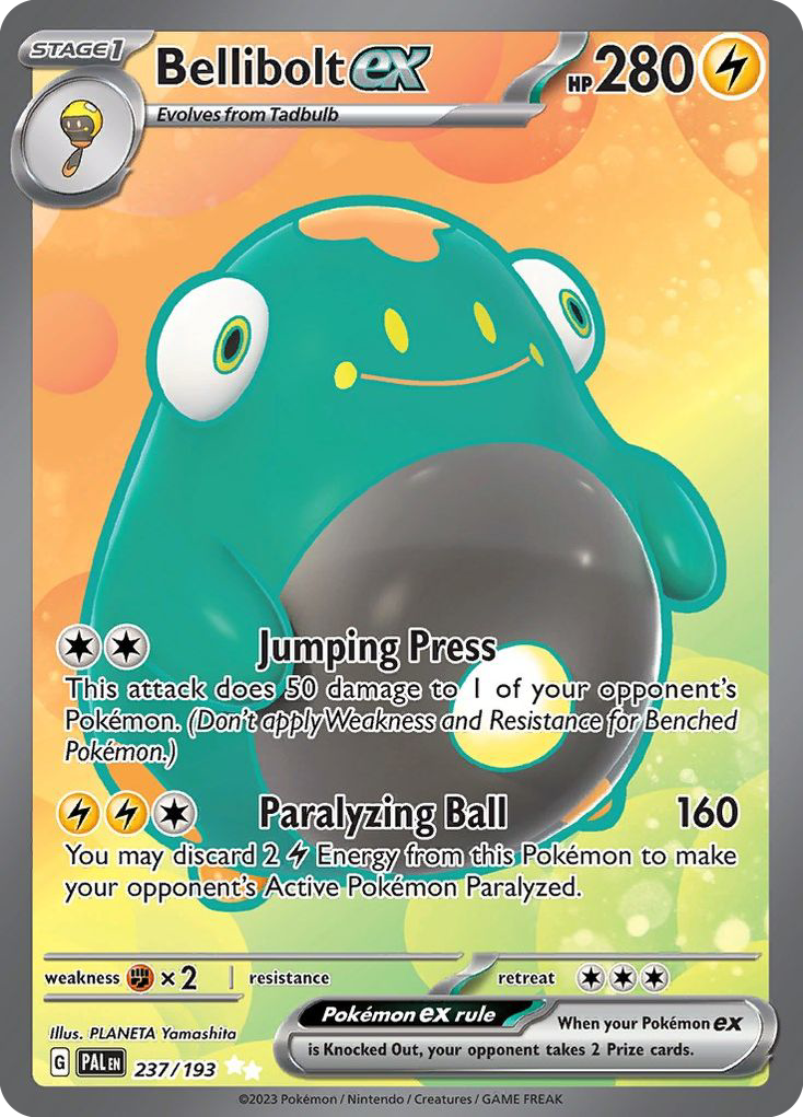 Bellibolt ex (237/193) - [Full Art] Paldea Evolved (PAL)