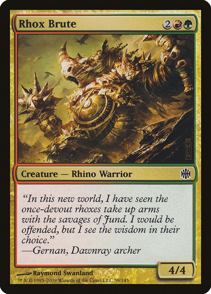 Rhox Brute (59) - Alara Reborn (ARB)