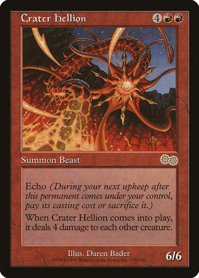 Crater Hellion (179) - Urza's Saga (USG)