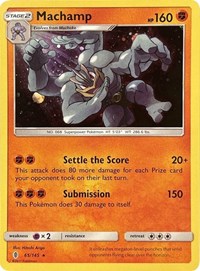 Machamp - 65/145 (Cosmos Holo) (65) - Blister Exclusives (BLE)