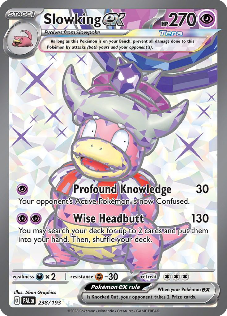 Slowking ex (238/193) - [Full Art] Paldea Evolved (PAL)