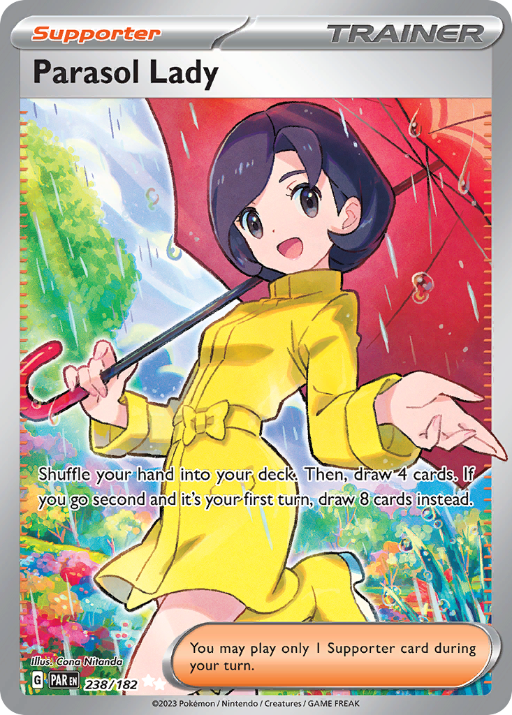 Parasol Lady (238/182) - [Full Art] Paradox Rift (PAR)