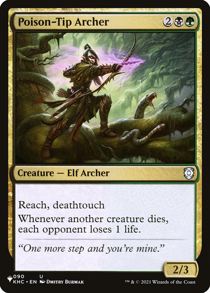 Poison-Tip Archer (KHC-90) - The List (PLST)