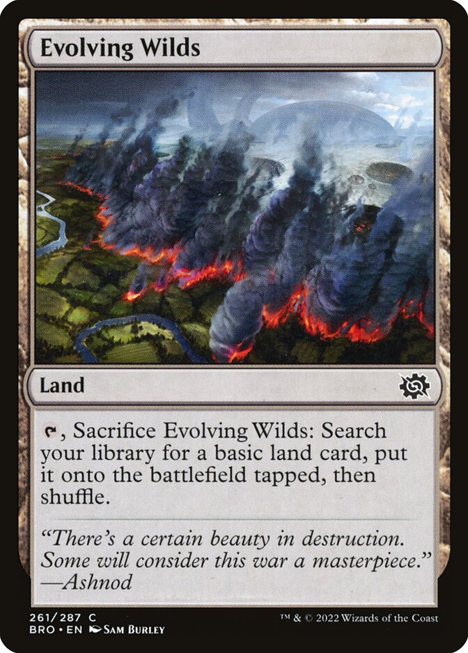 Evolving Wilds (261) - The Brothers' War (BRO)