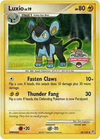 Luxio - 52/130 (State Championships) (52) - League & Championship Cards (PR)