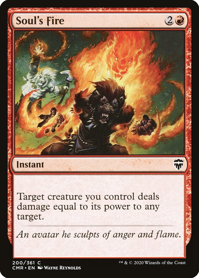 Soul's Fire (200) - Commander Legends (CMR)