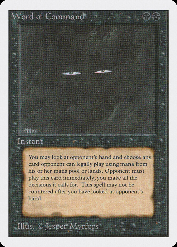 Word of Command (137) - Unlimited Edition (2ED)