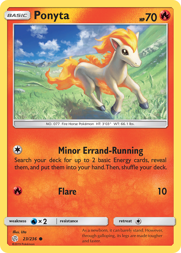 Ponyta (23/236) - Cosmic Eclipse (CEC)