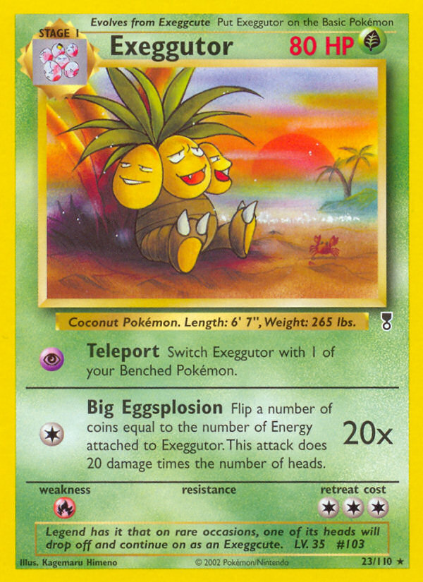 Exeggutor (23/110) - [Reverse Holo] Legendary Collection (LC)