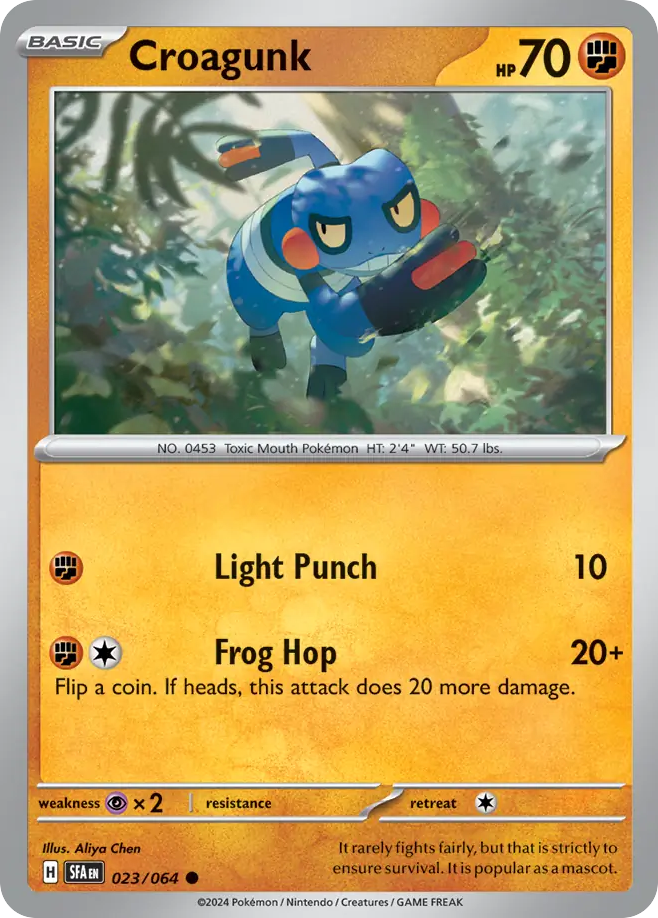 Croagunk (23/64) - Shrouded Fable (SFA)