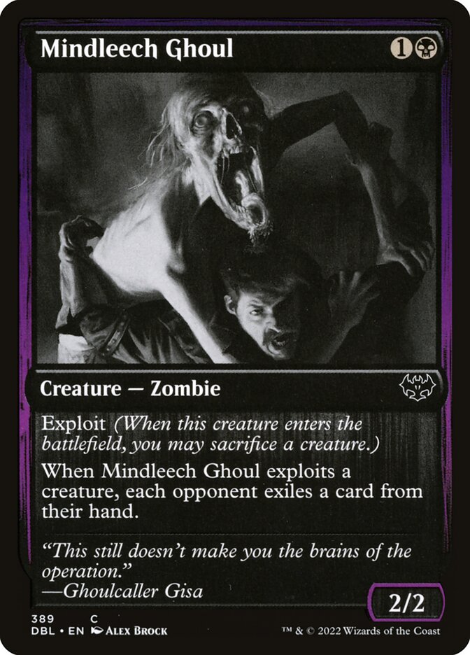 Mindleech Ghoul - [Foil] Innistrad: Double Feature (DBL)