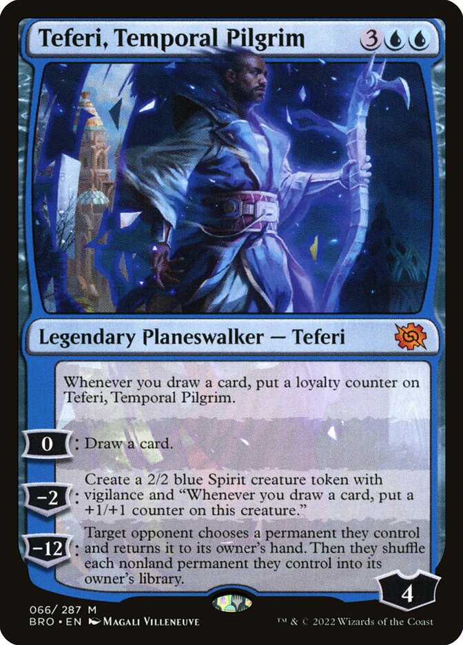 Teferi, Temporal Pilgrim (66) - The Brothers' War (BRO)