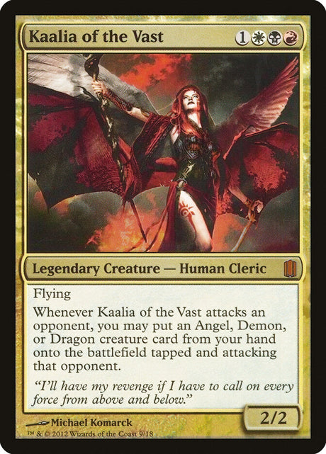Kaalia of the Vast (9) - Commander's Arsenal (CM1)