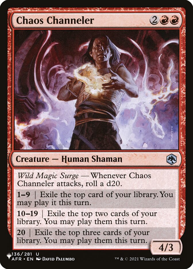 Chaos Channeler (AFR-136) - The List (PLST)