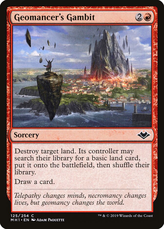 Geomancer's Gambit (125) - Modern Horizons (MH1)