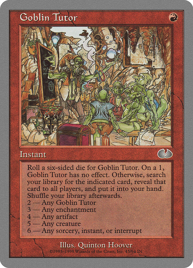 Goblin Tutor (45) - Unglued (UGL)