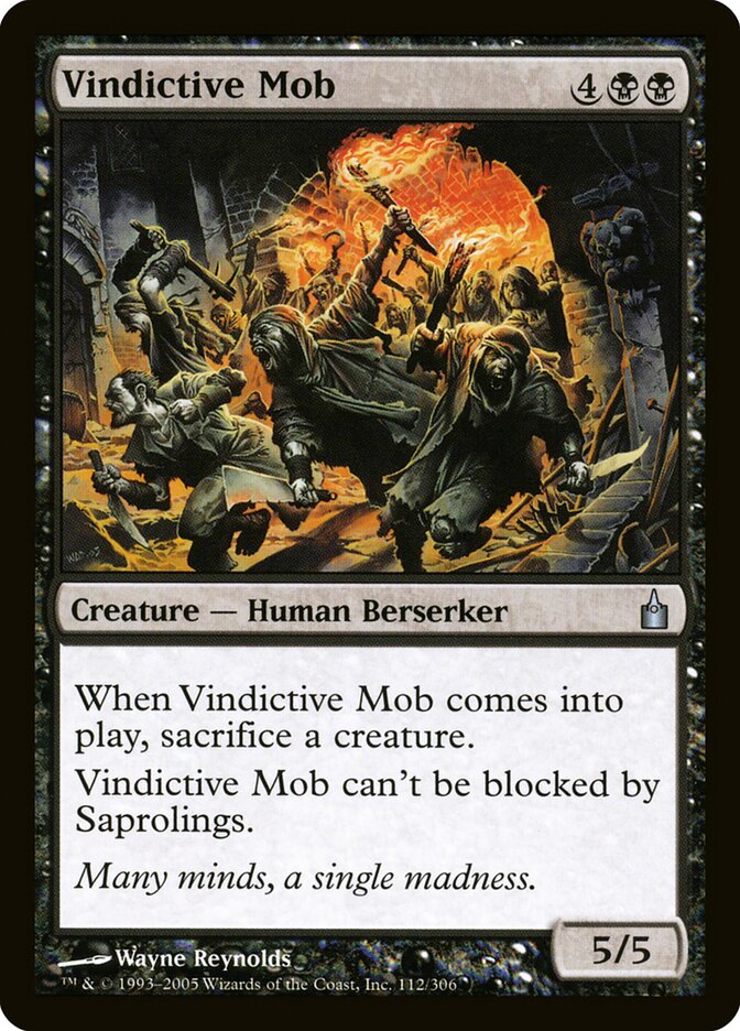 Vindictive Mob (112) - Ravnica: City of Guilds (RAV)