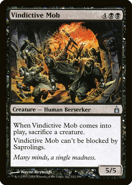 Vindictive Mob (112) - Ravnica: City of Guilds (RAV)