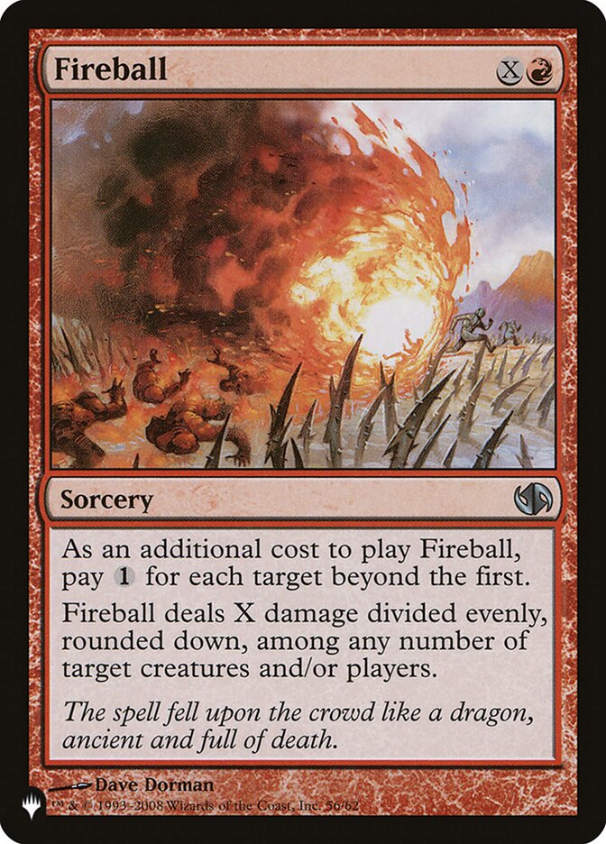 Fireball - The List (PLST)