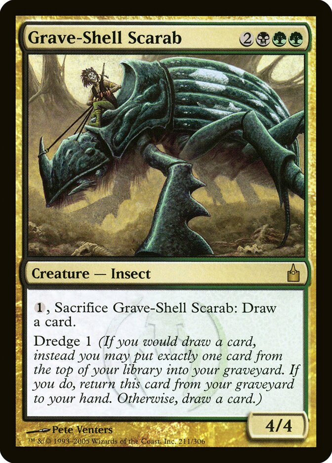 Grave-Shell Scarab (211) - Ravnica: City of Guilds (RAV)