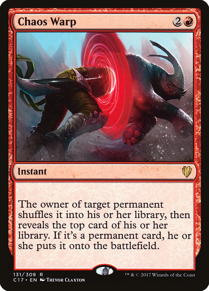 Chaos Warp (131) - Commander 2017 (C17)