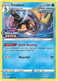 Inteleon - SWSH113 (Prerelease) (SWSH113) - SWSH: Sword & Shield Promo Cards (SWSD)